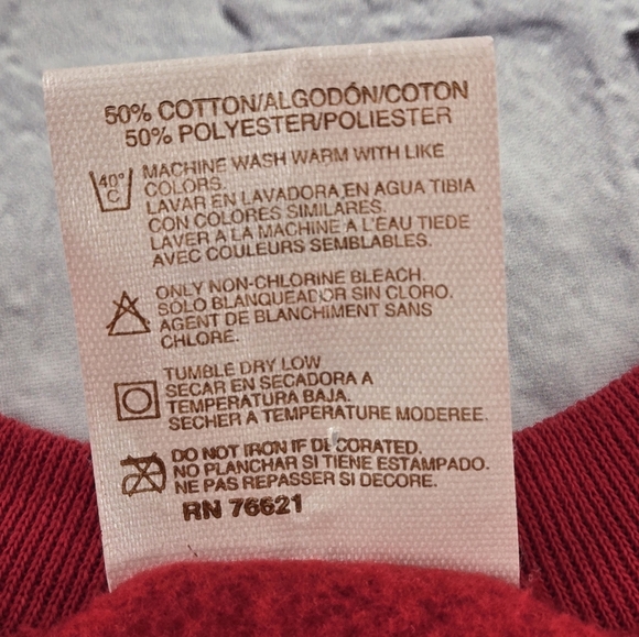 Vintage Graphic Hug Me In Texas Crew Neck Sweatshirt Size Large - Picture 5 of 7